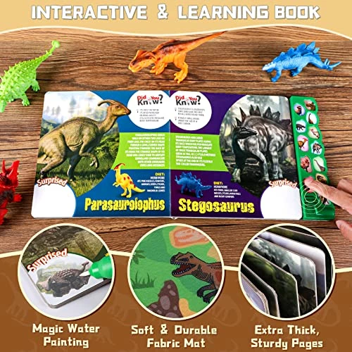Best reviews of ๐ SUPER JOY Dinosaur Toys For Kids And Toddlers 3-5, Interactive Dinosaur Sound Book, 12 Large 7 Inch Realistic Dinosaurs Figures, Activity Dinosaur Play Mat | Dinosaur Gifts For Boys & ๐ง Girls 3 Years Old & Up โ 4 Best reviews of ๐ SUPER JOY Dinosaur Toys For Kids And Toddlers 3-5, Interactive Dinosaur Sound Book, 12 Large 7 Inch Realistic Dinosaurs Figures, Activity Dinosaur Play Mat | Dinosaur Gifts For Boys & ๐ง Girls 3 Years Old & Up โ - Image 4