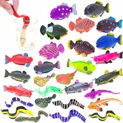 Stuffed Animals & Plush Toys Sales Store 30 Deals ๐คฉ YiliUsAnwU 10 PCS Realistic Sea Animal Marine Fishes Statues, Color Changing And Stretchy Animal Toy Sets,Novelty Gag Toy,Squeeze Toy For 3 Years And Up โญ