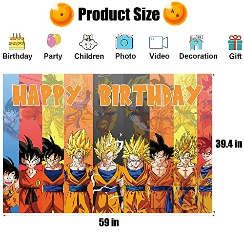 Cheap ๐ฅ Dragon Theme ๐ Birthday Party Decorations - 5X3Ft Dragon Theme Happy ๐ Birthday Party Back Drop For Anime Dragon Party Decorations, Happy ๐ Birthday Photography Background For Anime Party Supplies ๐ฅ 2 Cheap ๐ฅ Dragon Theme ๐ Birthday Party Decorations - 5X3Ft Dragon Theme Happy ๐ Birthday Party Back Drop For Anime Dragon Party Decorations, Happy ๐ Birthday Photography Background For Anime Party Supplies ๐ฅ - Image 2
